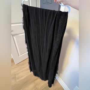 Jackson Rowe super soft large rectangular scarf.